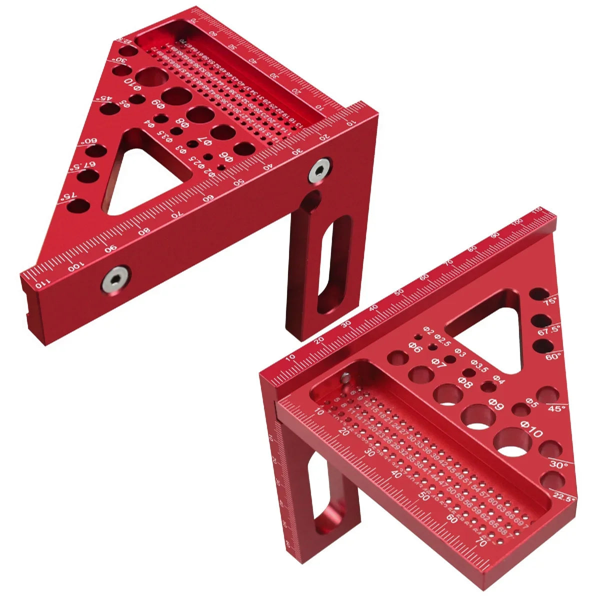 Multi-Angle Carpenter T-Square – Precision Aluminum Scribing Ruler for Woodworking | Gearelo