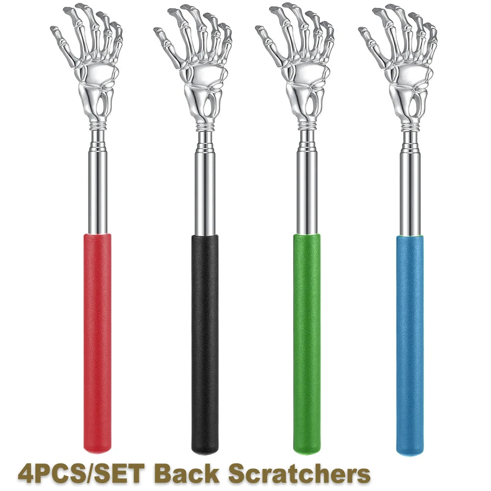 Telescoping Back Scratcher – Extendable Stainless Steel for Adults | Gearelo