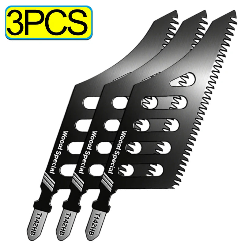 T142HB Heavy-Duty Jigsaw Blades – T-Shank Coarse Flush Cut, Multi-Pack | Gearelo