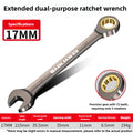 Universal Adjustable Torx Wrench – 8–22mm Ratchet Spanner Auto & Bike – 15mm | Gearelo