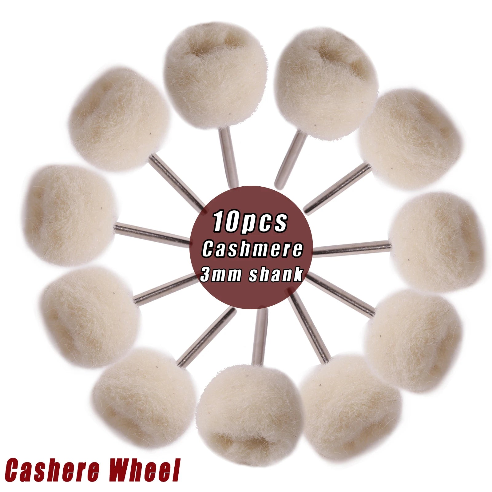 Dremel Polishing Wheel Set – Cotton, Wool & Felt Buffing Bits for Rotary Tools | Gearelo