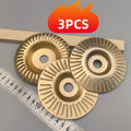 Woodworking Grinding Disc Set 3-Piece – 100mm Abrasive Angle Grinder | Gearelo