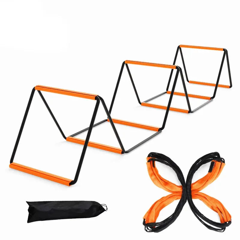 3-in-1 Soccer Training Ladder Set – Speed & Agility Equipment – 10GRIDS | Gearelo