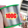 Rosin Core Soldering Tin Wire – 0.8/1.0mm Electrical Welding, 20–100g – 1.0mm 50g 1pcs | Gearelo