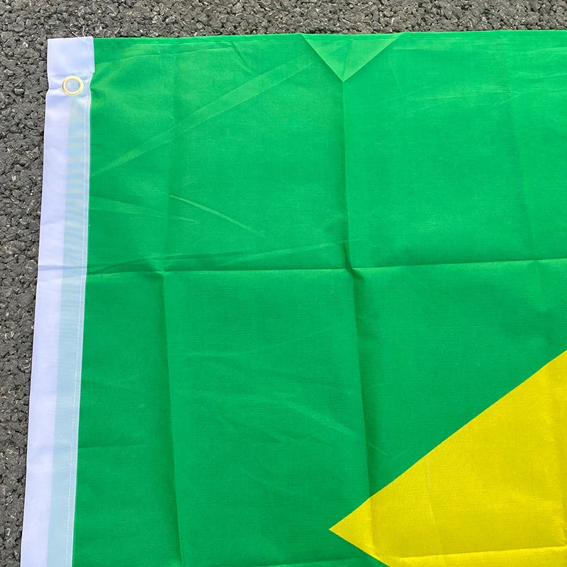 Large Brazil Flag – Polyester Digital Print Banner, 60×90cm or 90×150cm | Gearelo