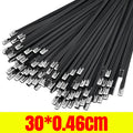 Stainless Steel Self-Locking Cable Ties – Heavy Duty, 10–100 Pack – 25CM | Gearelo