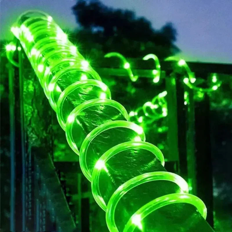 Solar Rope String Lights – Waterproof Outdoor Garden Fairy Lights | Gearelo