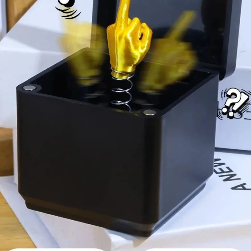 Funny Prank Christmas Gift Box – Middle Finger Gag Surprise | Gearelo