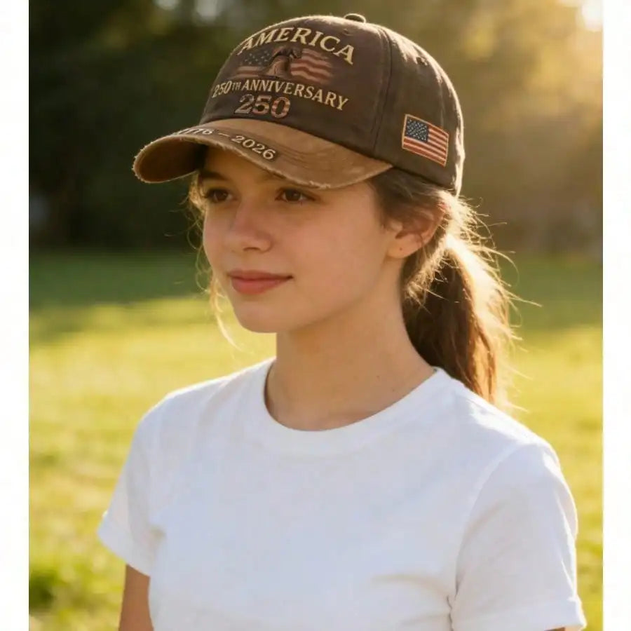 USA Patriotic Baseball Cap – American Independence Embroidered Flag Hat | Gearelo