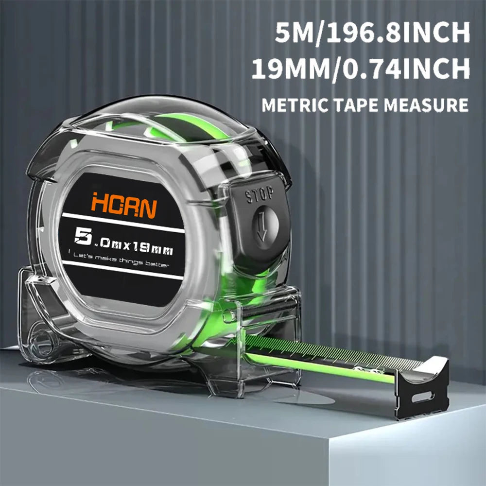Fluorescent Tape Measure – Anti-Drop Waterproof, 3/5/7/10 Meter | Gearelo