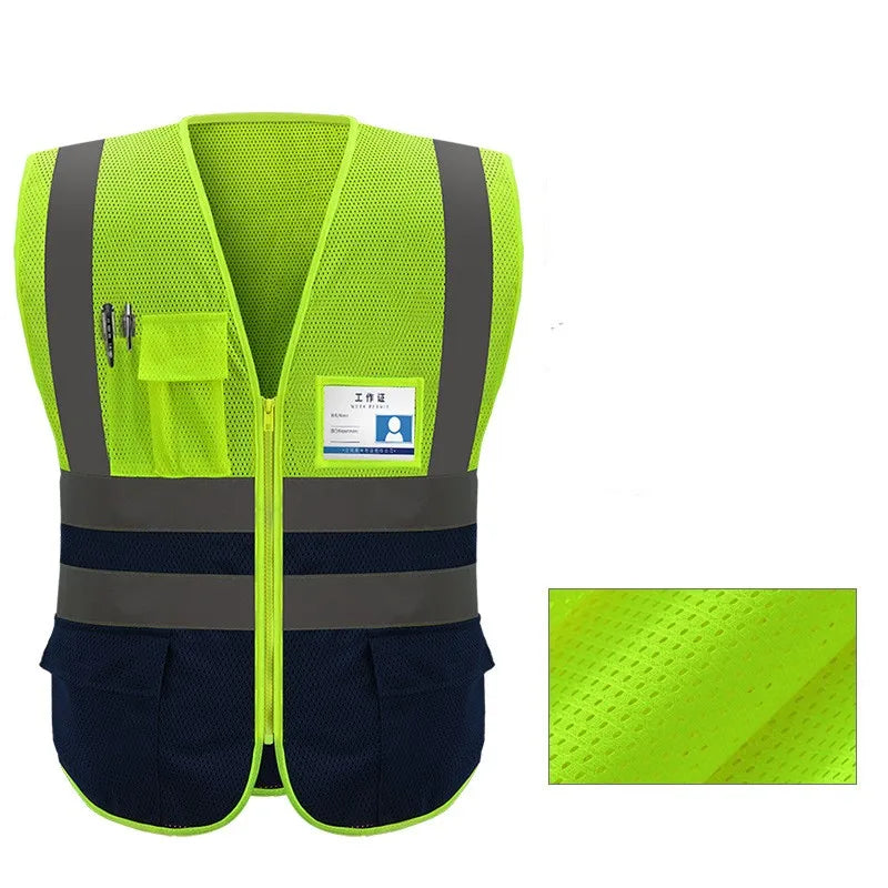 High Visibility Reflective Safety Vest – Cycling, Motorcycle & Outdoor Sports | Gearelo