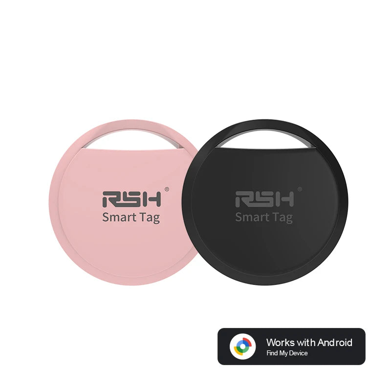 Android tracker 2-pack black and teal Google Find Hub