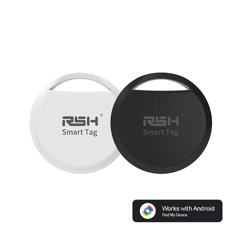 Android tracker 2-pack black and white Google Find Hub