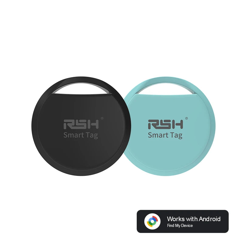 Android tracker 2-pack blue and black Google Find Hub