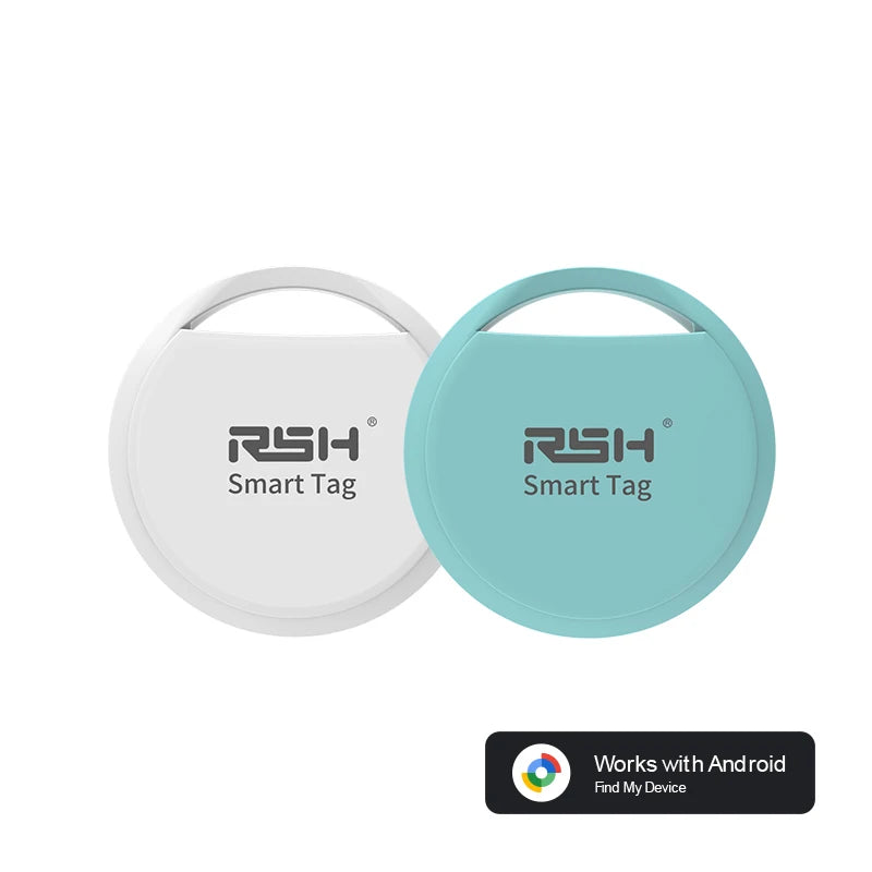 Android tracker 2-pack blue and white Google Find Hub