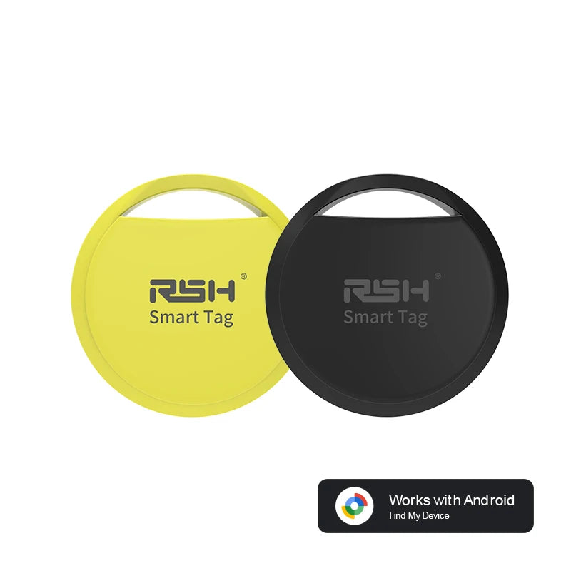 Android tracker 2-pack yellow and black Google Find Hub