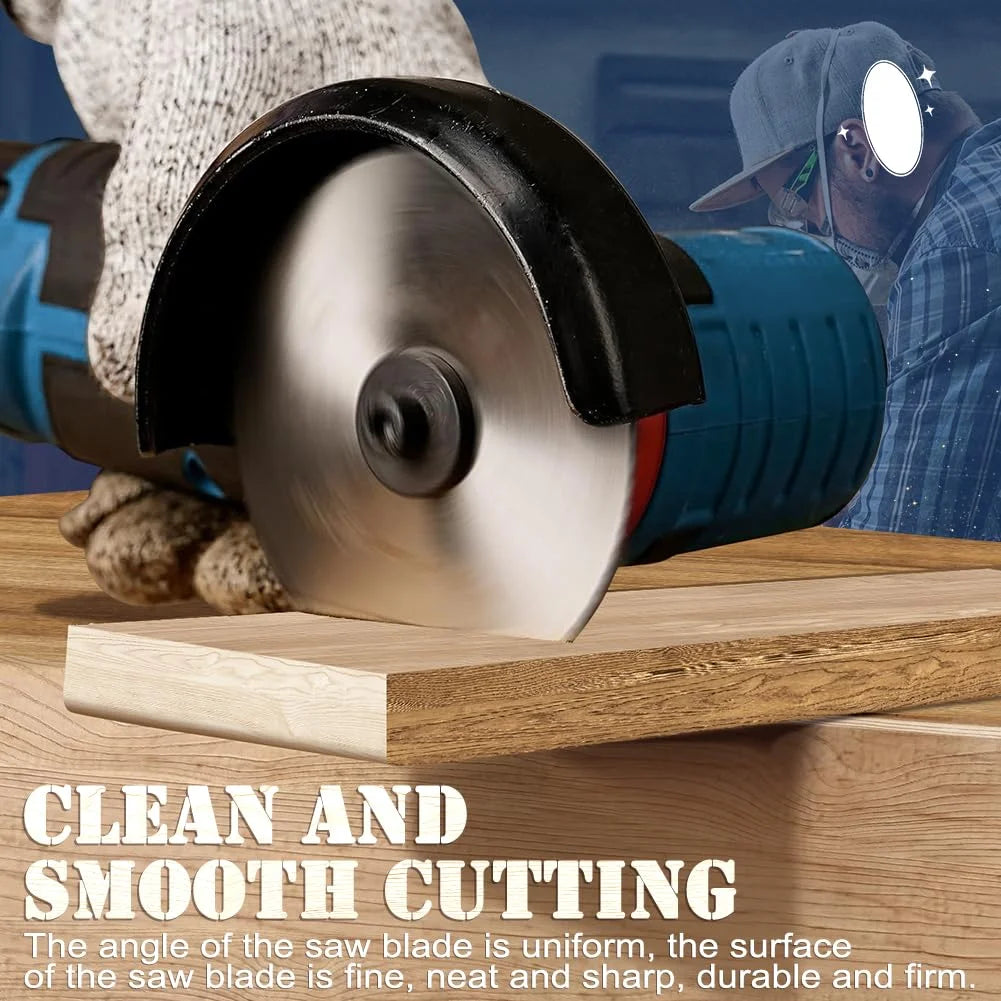 75Mm Carbide Circular Saw Blade 3 " Cutting Disc Power Tool Accessories for Wood Plastic Cutting 72T Saw Disc