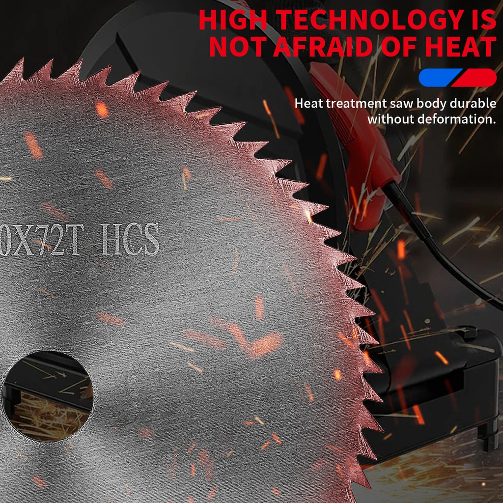 3Inch Carbide Circular Saw Blade Cutting Disc Power Tool Accessories for Wood Plastic Cutting 72T Saw Disc