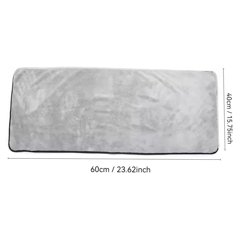 Microfiber cleaning towel size 40x60cm label