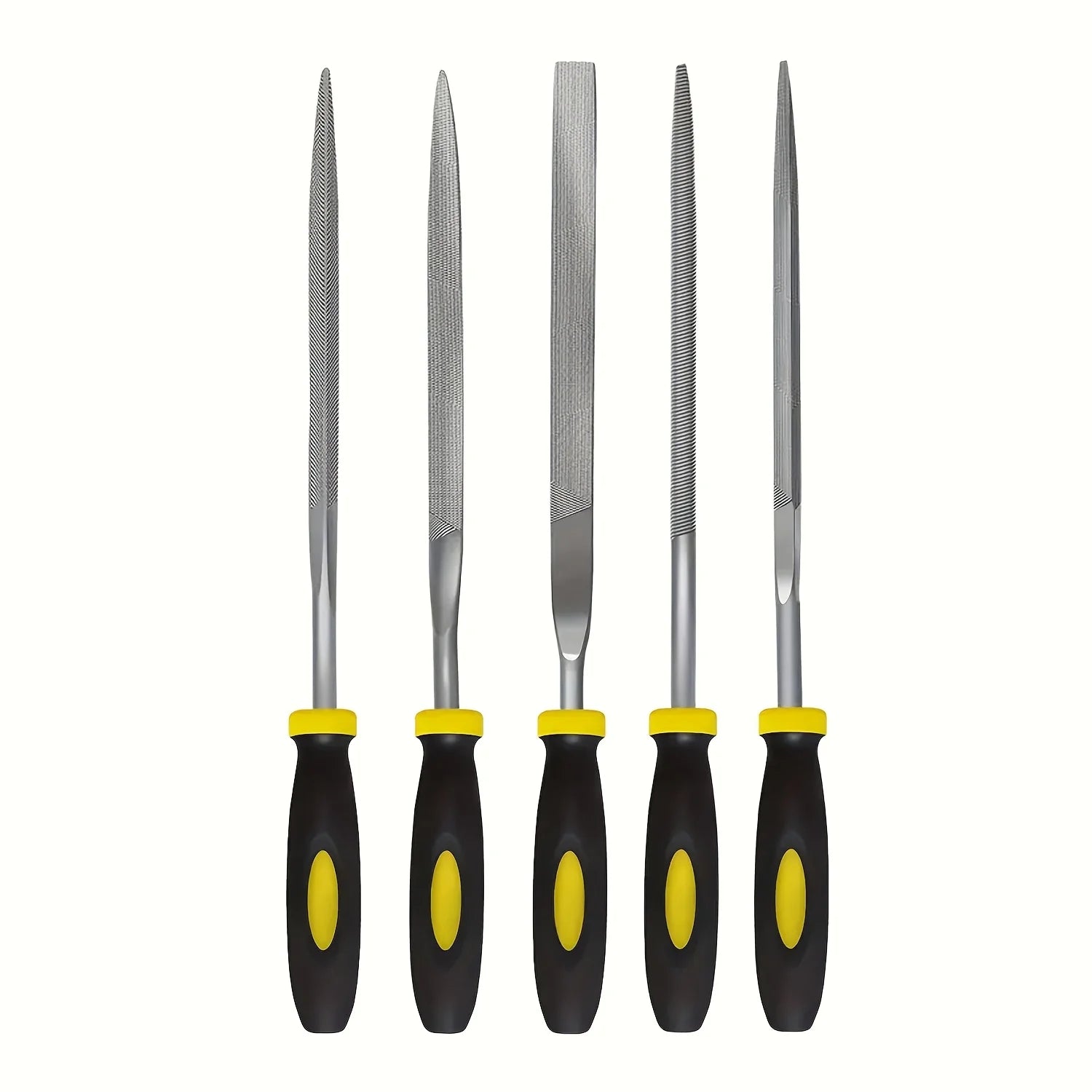 All needle file shapes spread out flat high carbon steel