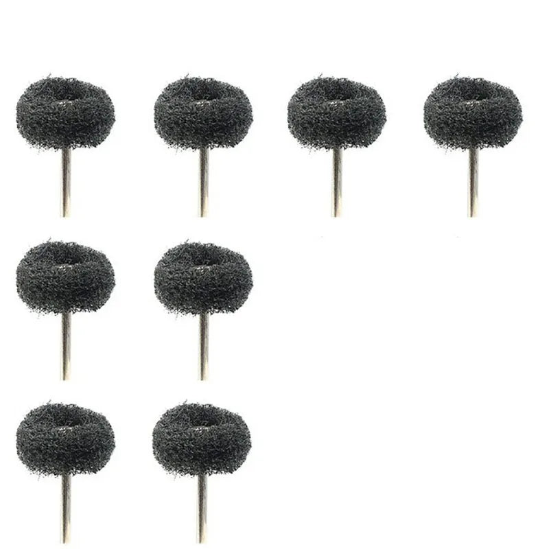 10-piece nylon polishing wheel set assorted grits dremel
