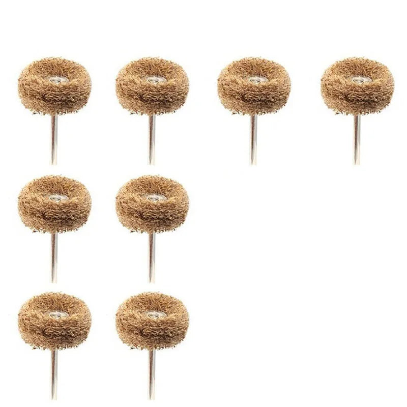 20-piece nylon buffing wheel set all grits rotary tool