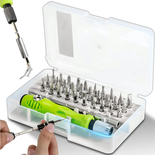 32-in-1 precision screwdriver set magnetic chrome-vanadium kit
