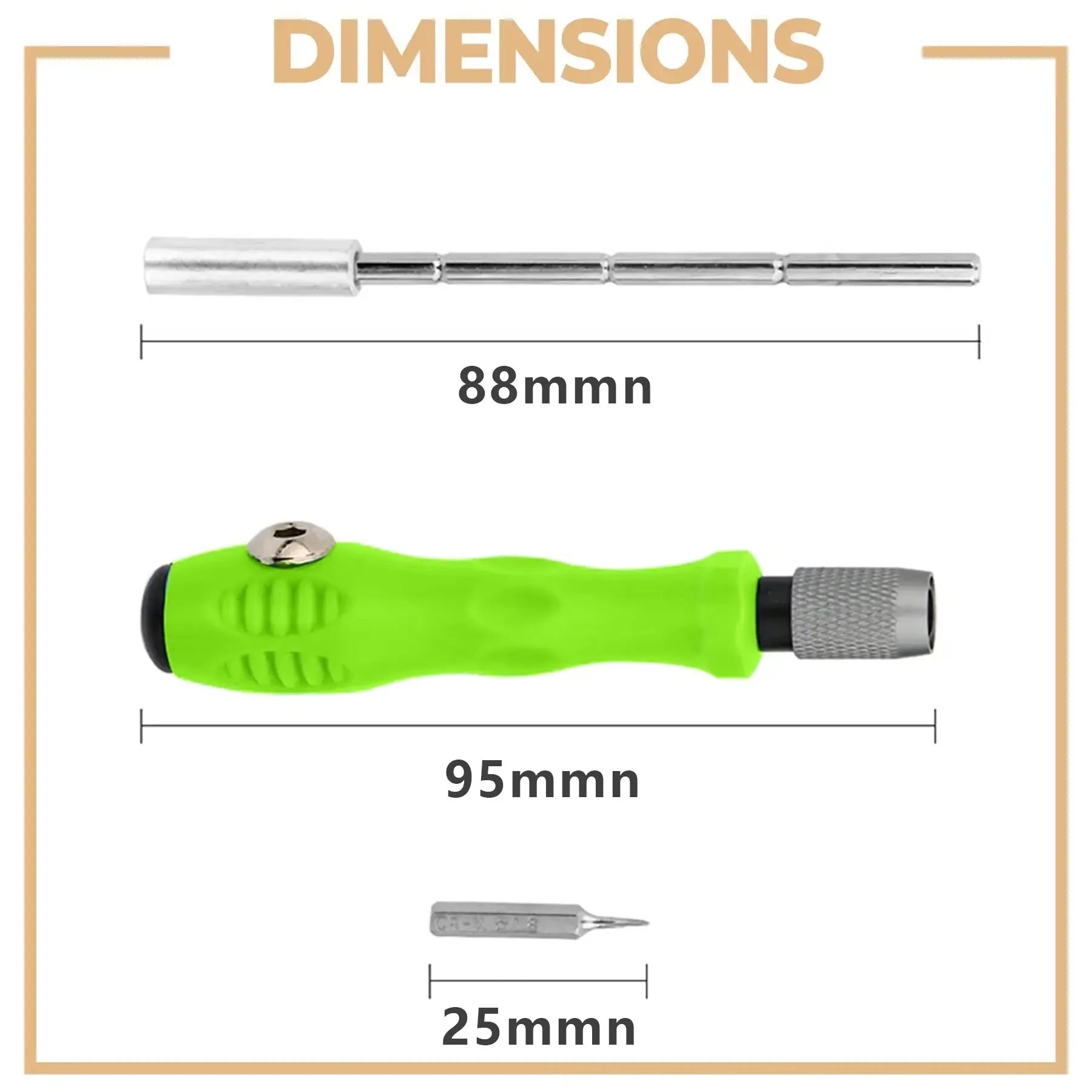 32-in-1 screwdriver kit compatible with phone watch laptop glasses