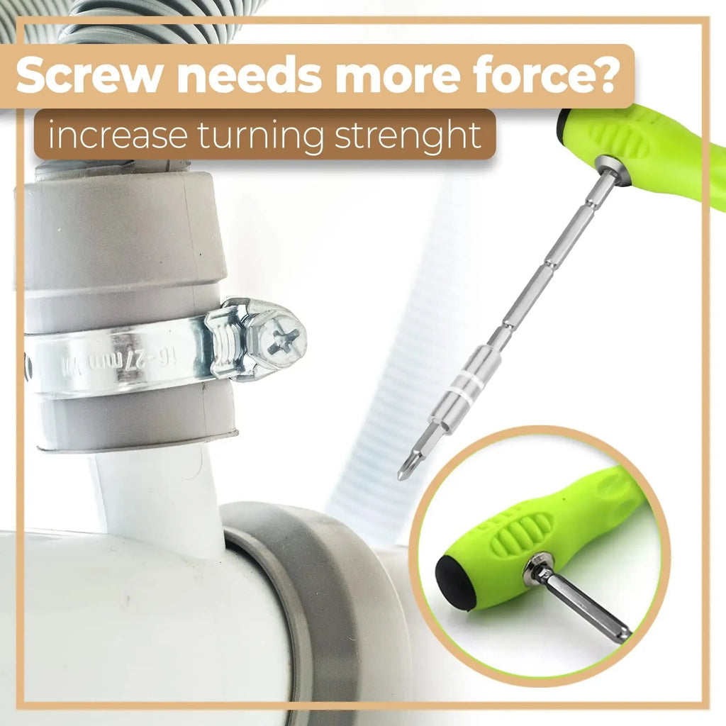 Ergonomic soft-touch handle precision screwdriver magnetic tip