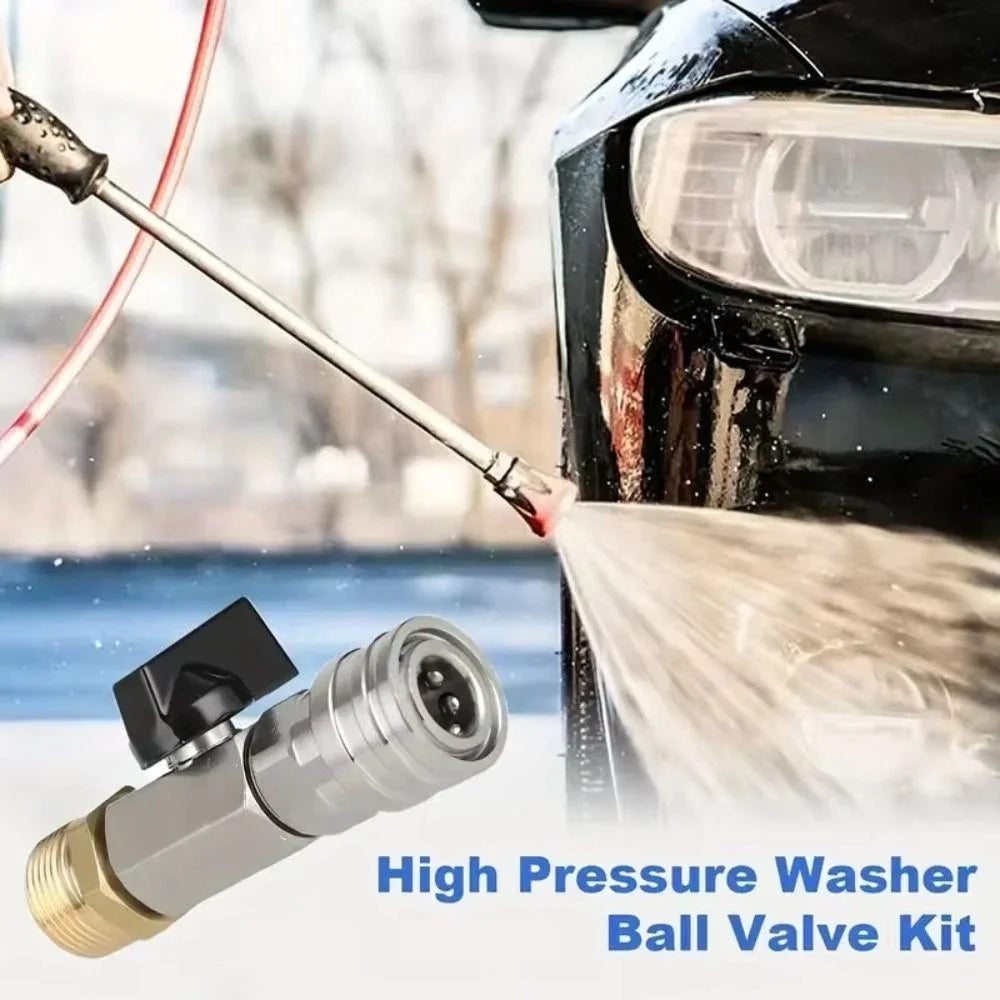M22 pressure washer ball valve kit product dimensions