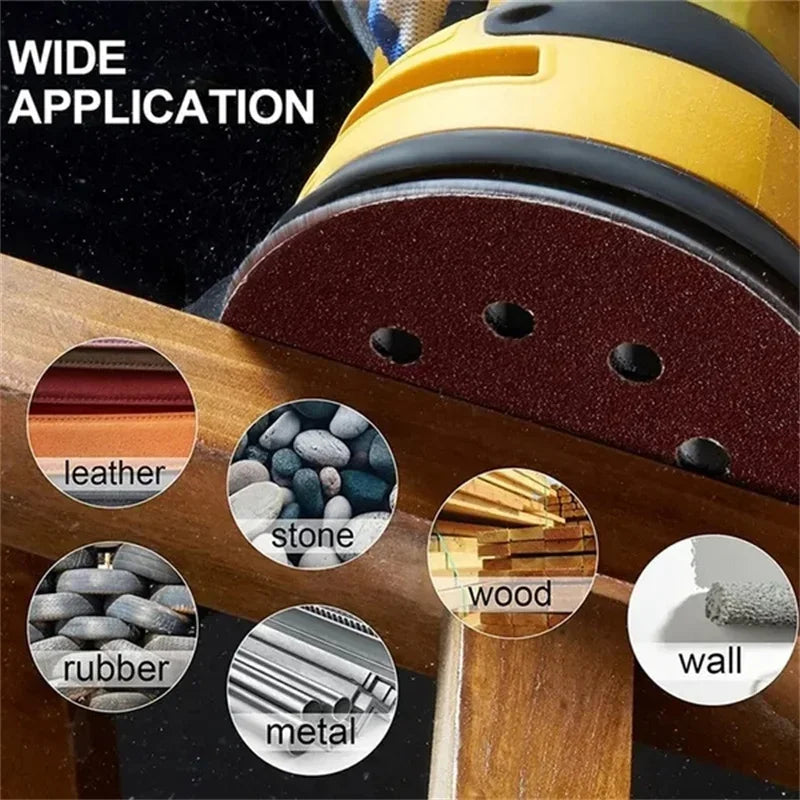 Sanding discs wide application wood metal leather stone rubber
