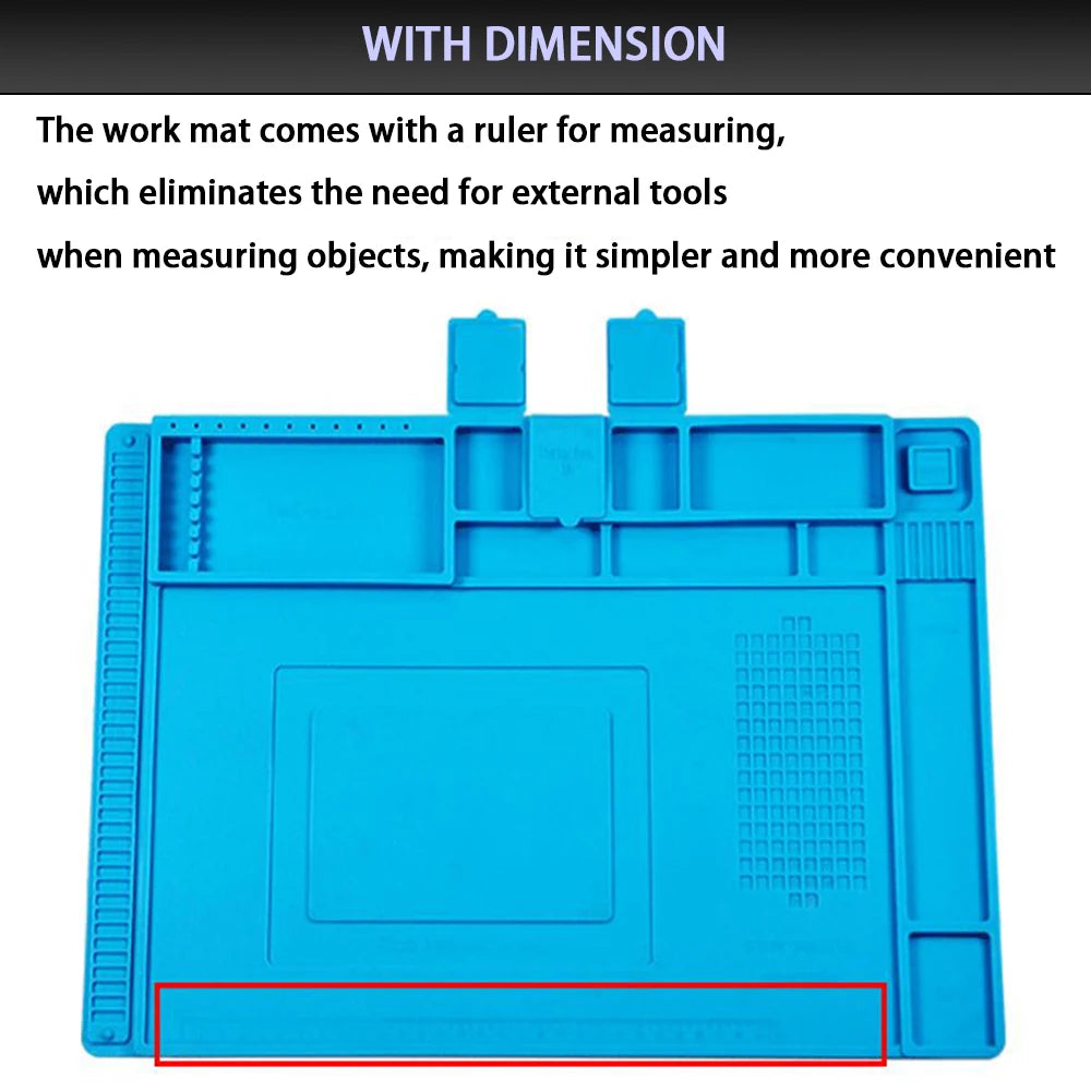 Silicone repair mat high temperature resistance 480°C electronics protection